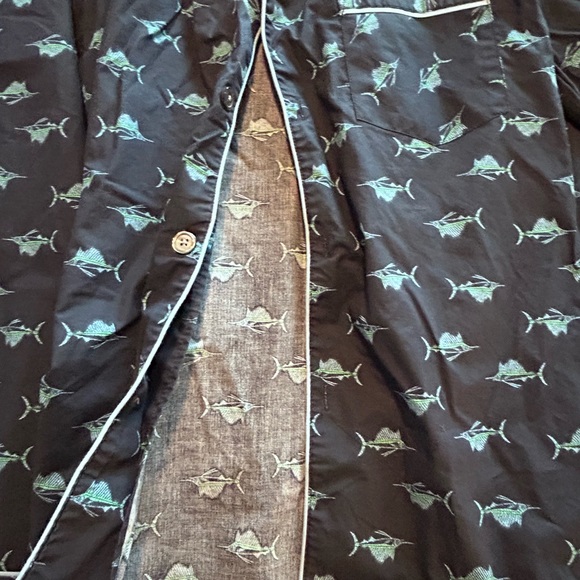 STAFFORD • Men Top Pj’s • Blue • M - Picture 6 of 9